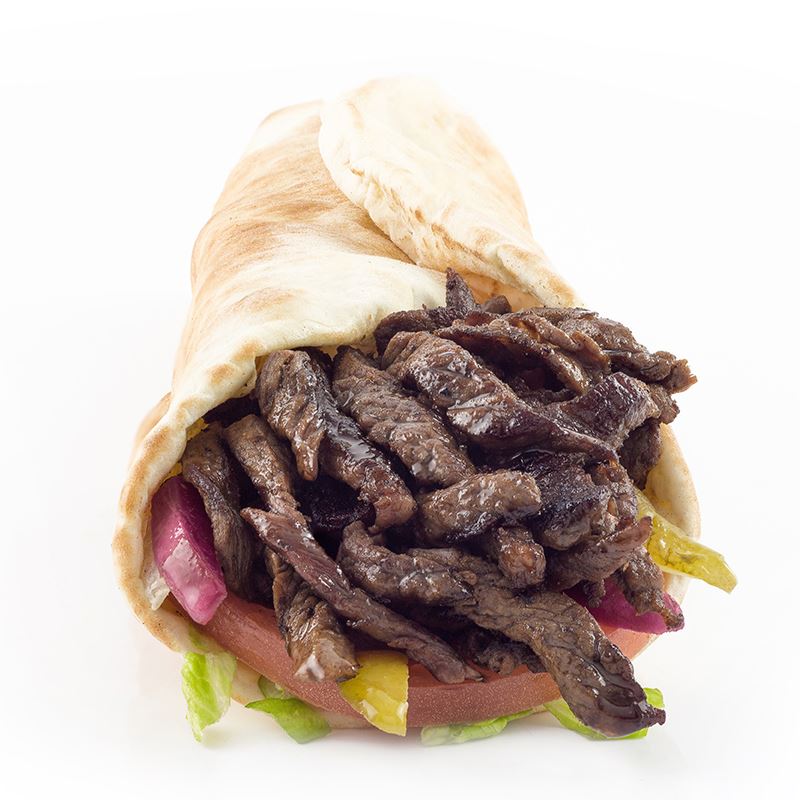 Beef Wrap Shawarma Pita