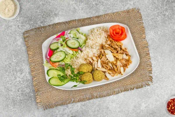 Chicken & Falafel