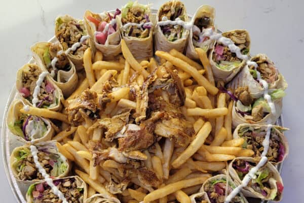Chicken Shawarma Wrap Party