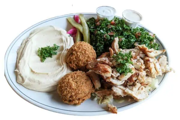 Chicken & Falafels